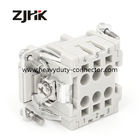 Pos Cage Clamp Termination Female Insert Heavy Duty Crimp Connectors For Industrial